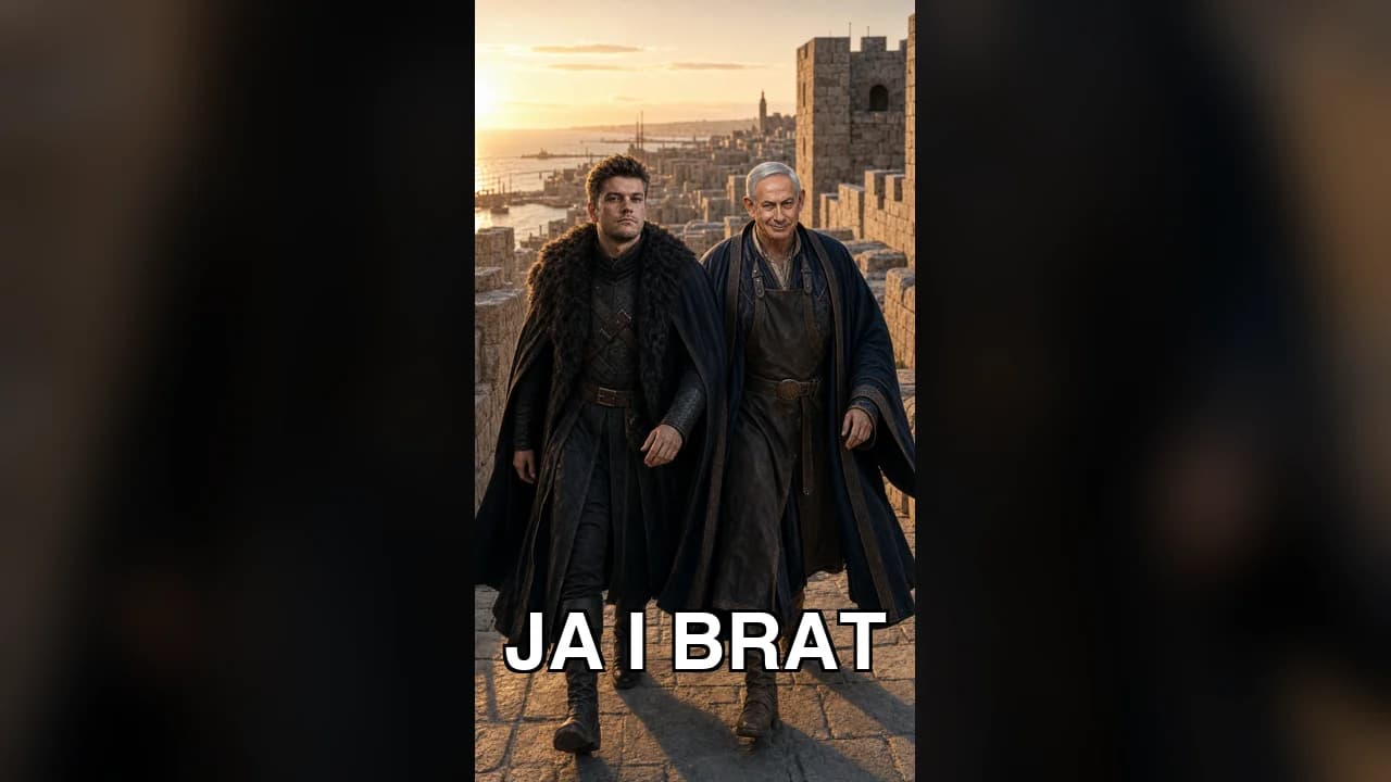 Ja i brat.