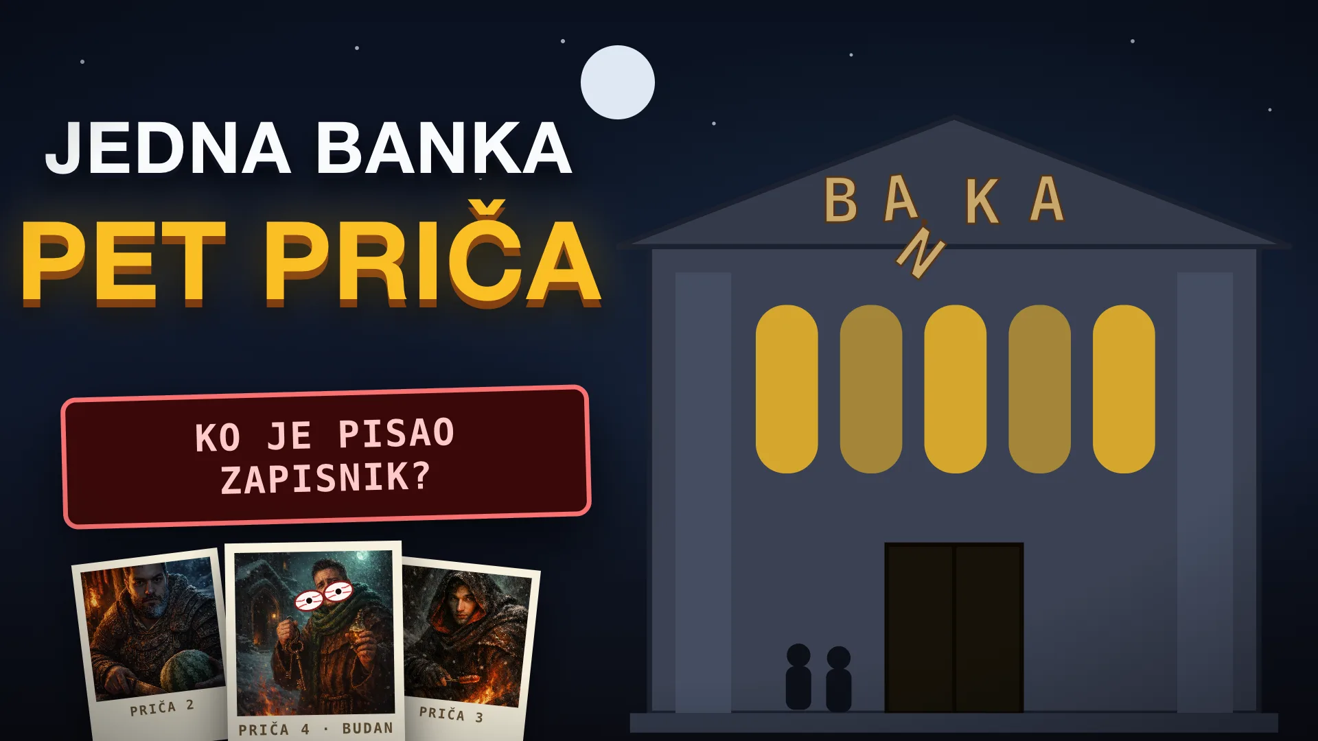 Jedna banka, pet priča